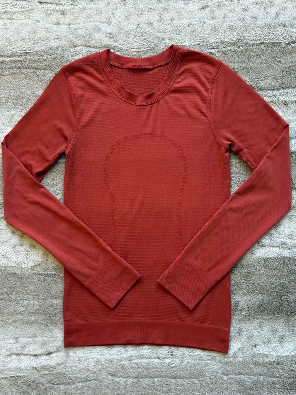 Lululemon Swiftly Relaxed-Fit Long Sleeve Shirt Red Rock / Red Rock